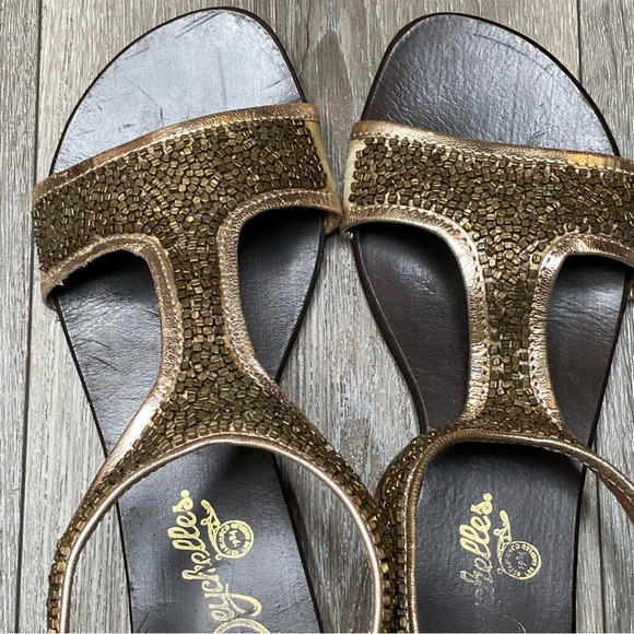 Seychelles Women’s Beaded Open Toe Sandals Leather Ankle Strap Size 7.5 - Picture 13 of 16